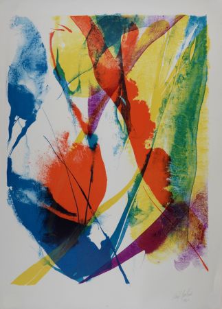 Литография Jenkins - Composition IV (#1), 1965