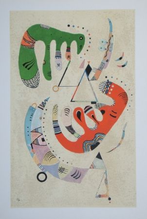 Литография Kandinsky - Composition, période parisienne 1934-1944