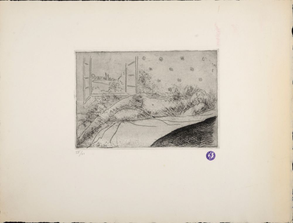 Офорт Survage - Composition surréaliste (C), 1933