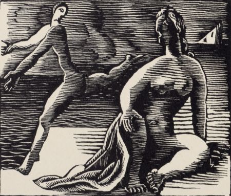Гравюра На Дереве Survage - Composition surréaliste XXVI (1), 1957