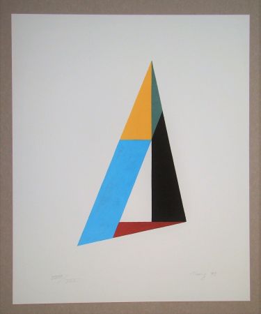 Литография Chung - Composition Triangle