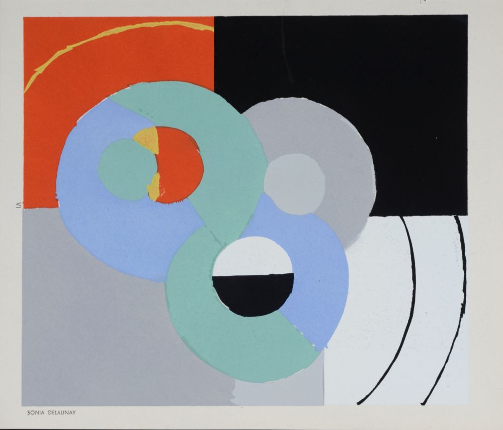 Трафарет Delaunay - Composition VI, 1952