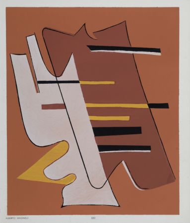 Трафарет Magnelli - Composition XXI, 1952