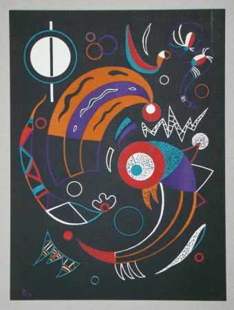 Литография Kandinsky - Comètes