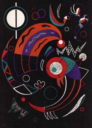 Литография Kandinsky - Comètes