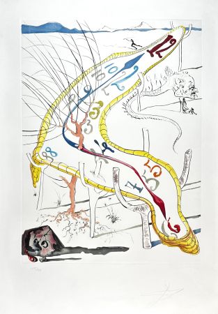 Гравюра Dali - Conquest of Cosmos Frozen Watches of Space Time
