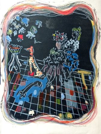 Нет Никаких Технических Terechkovich - Constantin Terechkovitch, L'Atelier Fantastique, 1965, Rare Hand signed Lithograph, Hand signed!