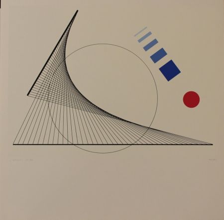 Литография Veronesi - CONSTRUCTION - EXACTA FROM CONSTRUCTIVISM TO SYSTEMATIC ART 1918-1985