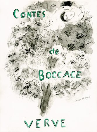 Иллюстрированная Книга Chagall - Contes de Boccace (Revue Verve)