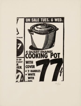 Многоэкземплярное Произведение Warhol - Cooking Pot (First Published Print) (F. & S. II.1)
