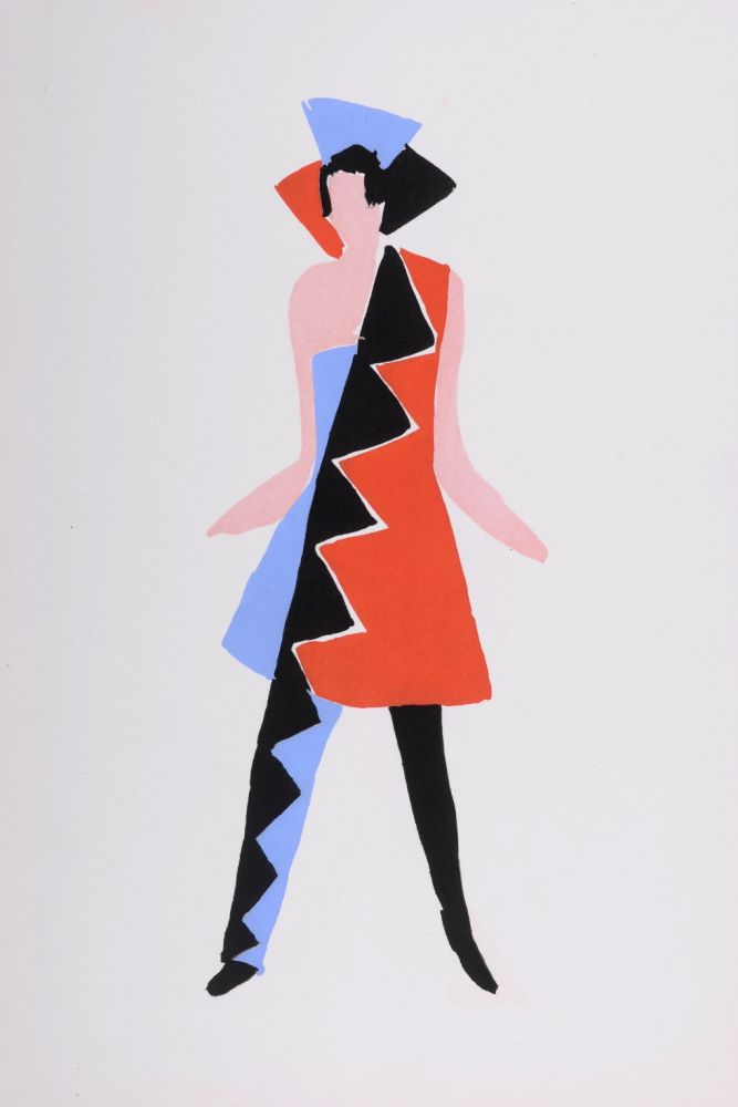 Трафарет Delaunay - Costumes (I), 1969