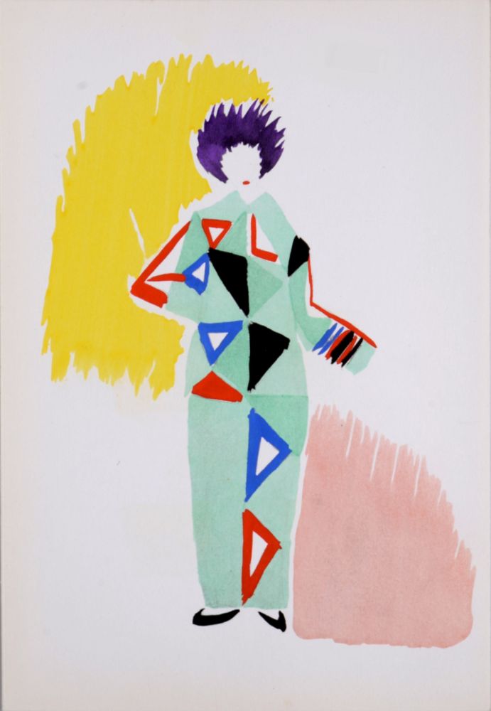 Трафарет Delaunay - Costumes (K), 1969