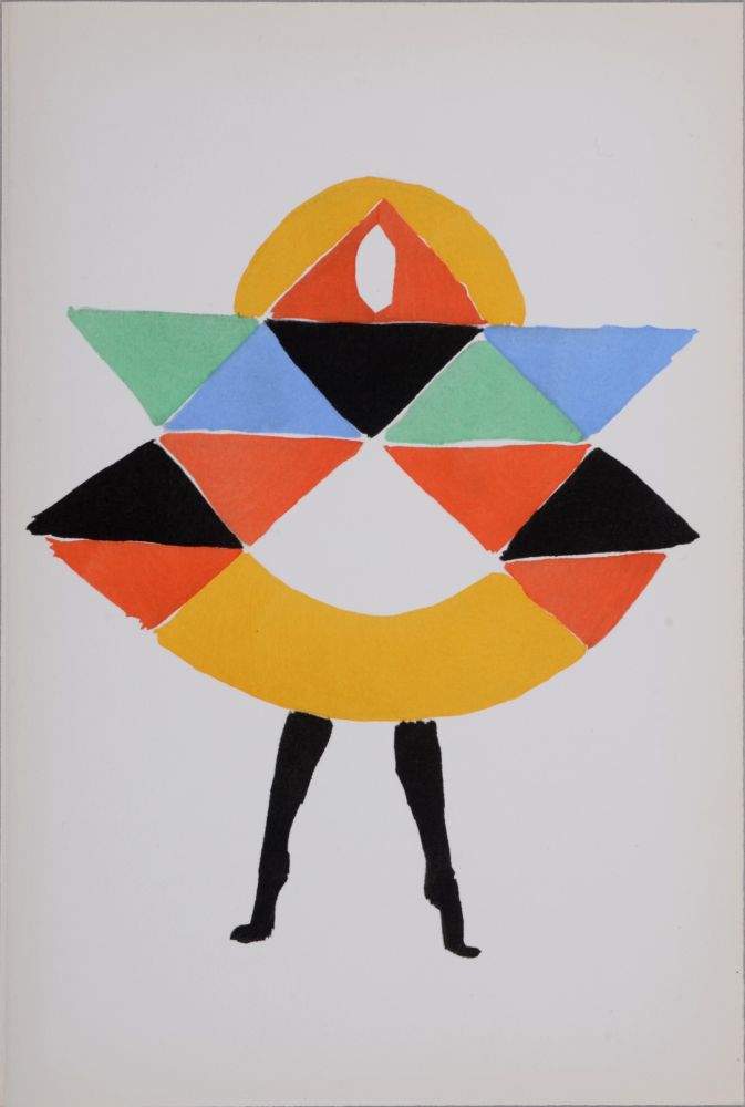 Трафарет Delaunay - Costumes (L), 1969