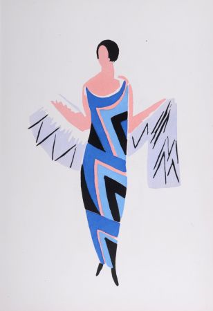 Трафарет Delaunay - Costumes (M), 1969