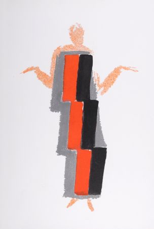 Трафарет Delaunay - Costumes (P), 1969
