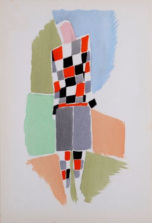 Трафарет Delaunay -  Costumes (R), 1969