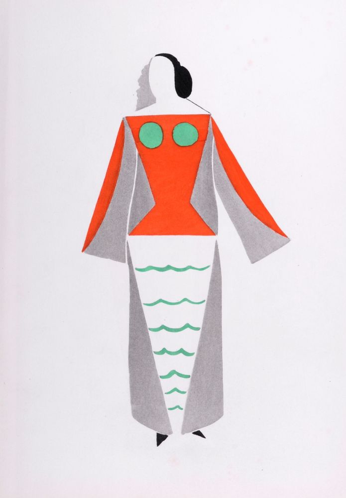 Трафарет Delaunay - Costumes (W), 1969