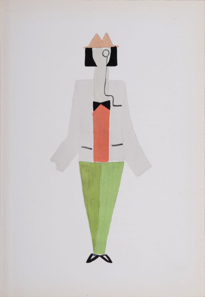Трафарет Delaunay - Costumes (X), 1969