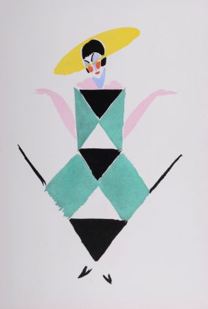 Трафарет Delaunay - Costumes (Y), 1969