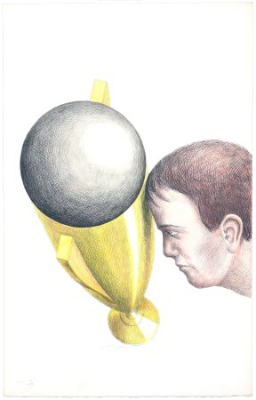 Литография Topor - Coupe du monde 1982