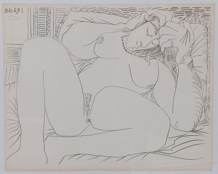 Литография Picasso - Couples and female nudes I