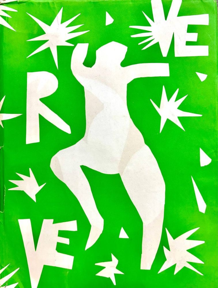 Литография Matisse - Couverture I Revue Verve. Vol. IV no. 13