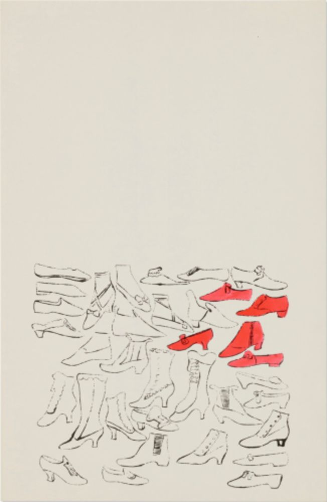 Многоэкземплярное Произведение Warhol - Cover (from À la recherche du shoe perdu portfolio)