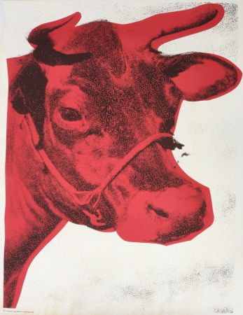 Гашение Warhol - Cow (red)