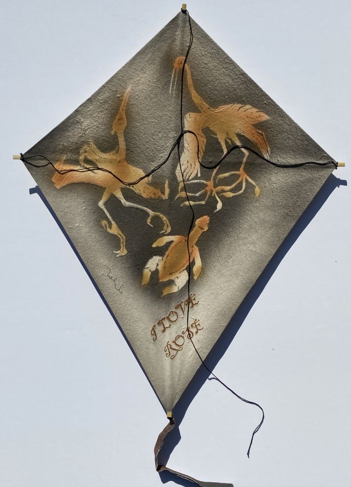 Нет Никаких Технических Toledo - Cranes with Sea Turtle Kite