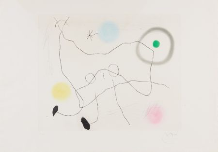 Гравюра Miró - Crapaud Lyre