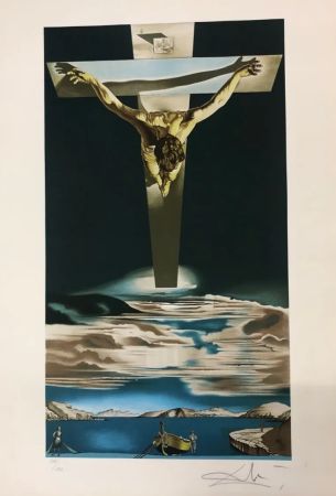 Литография Dali - Cristo de San Juan de la Cruz