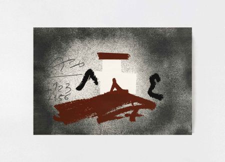 Гравюра Tàpies - Croix blanche