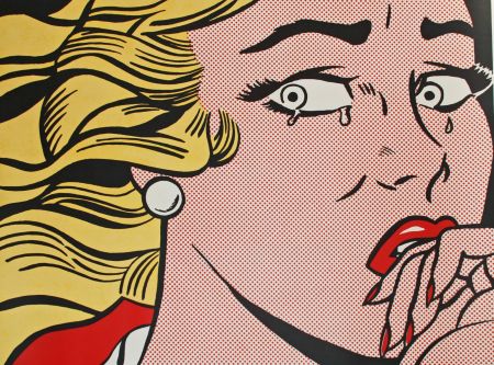Литография Lichtenstein - Crying Girl (mailer)