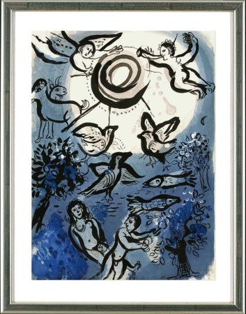 Литография Chagall - Création (Schöpfung), 1960
