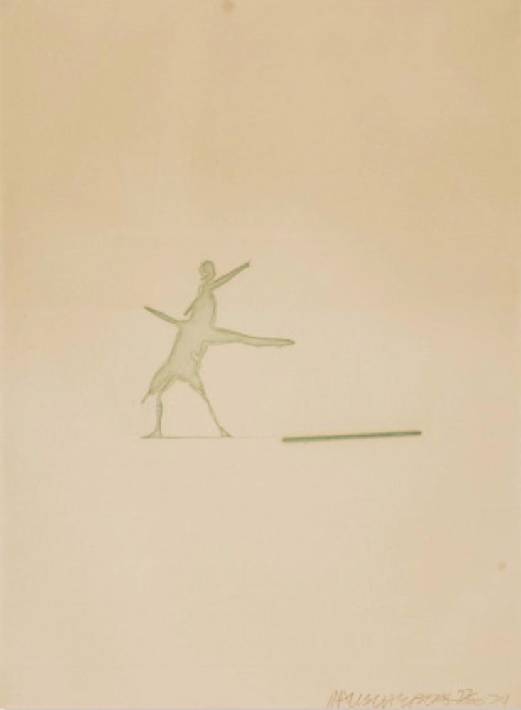 Многоэкземплярное Произведение Rauschenberg - Cunningham Relief (from the Merce Cunningham portfolio)