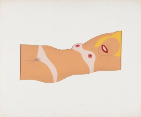 Многоэкземплярное Произведение Wesselmann - Cut out nude