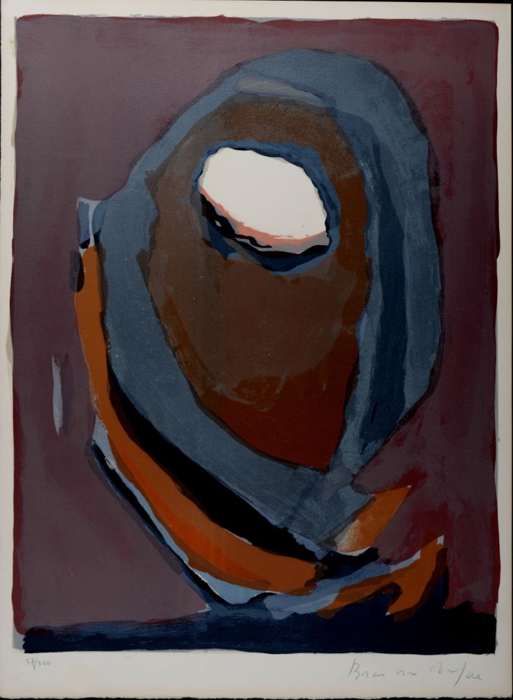 Литография Van Velde - Cyclope, 1973 - Hand-signed