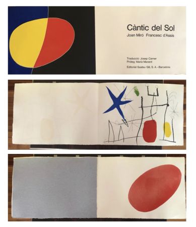 Иллюстрированная Книга Miró - CÀNTIC AL SOL