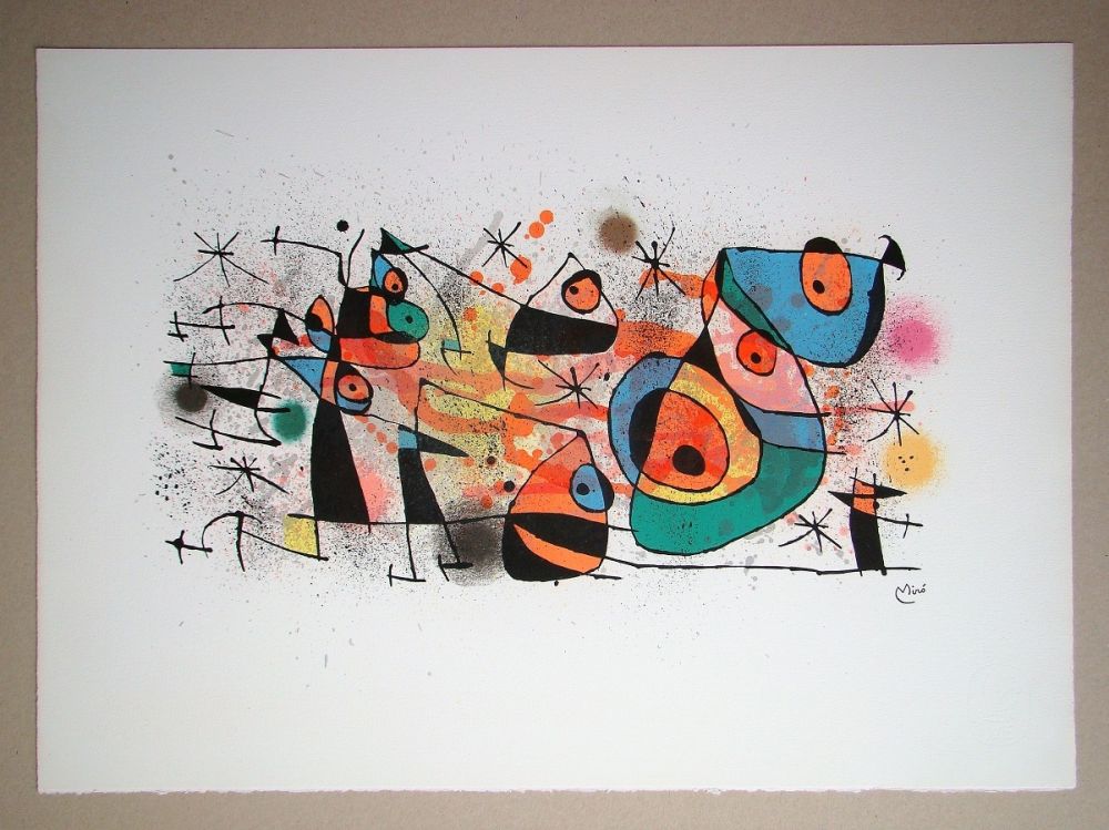 Литография Miró - Céramiques