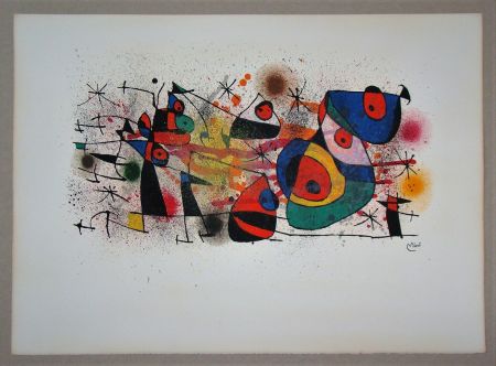 Литография Miró - Céramiques