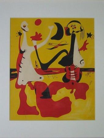 Трафарет Miró - D' ACI I D'ALLA