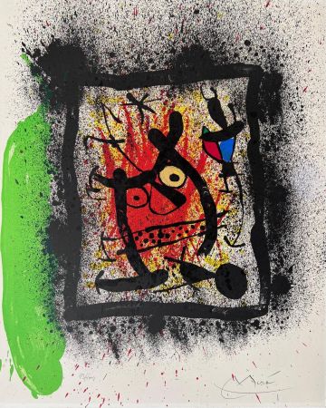 Литография Miró - Da Lebenslangliches interview 