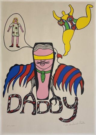 Сериграфия De Saint Phalle - Daddy 