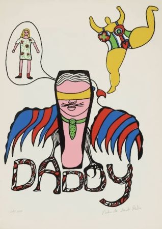 Сериграфия De Saint Phalle - Daddy