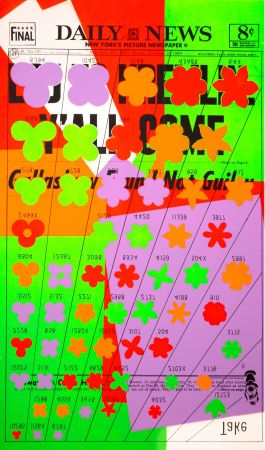 Сериграфия Warhol - Daily News - LBJ to Kremlin – Y'all Come