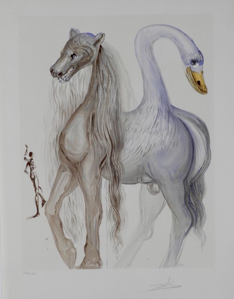 Литография Dali - Dalinean Horses Horace's Chimera