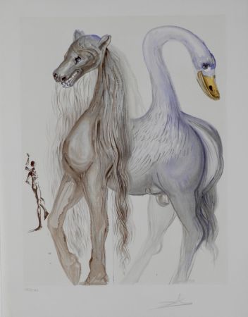 Литография Dali - Dalinean Horses Horace's Chimera