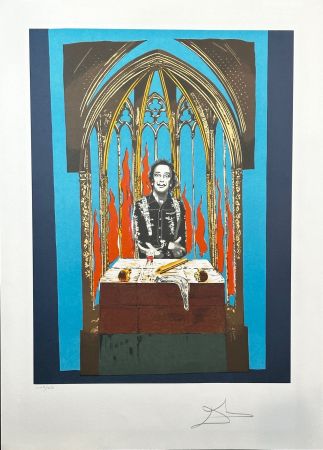 Литография Dali - Dali's Inferno with Original Portfolio Case 