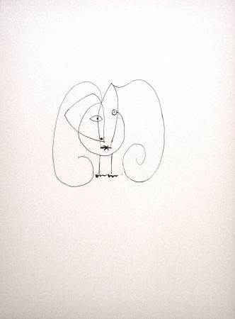 Литография Picasso - Dans l’atelier de Picasso