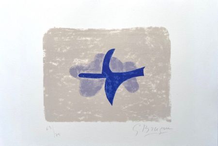 Литография Braque - Dans le ciel 